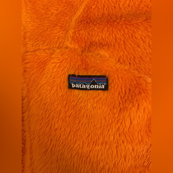 Patagonia R3 Hi-Loft Hoody Mango Orange Size XL - Picture 8 of 9